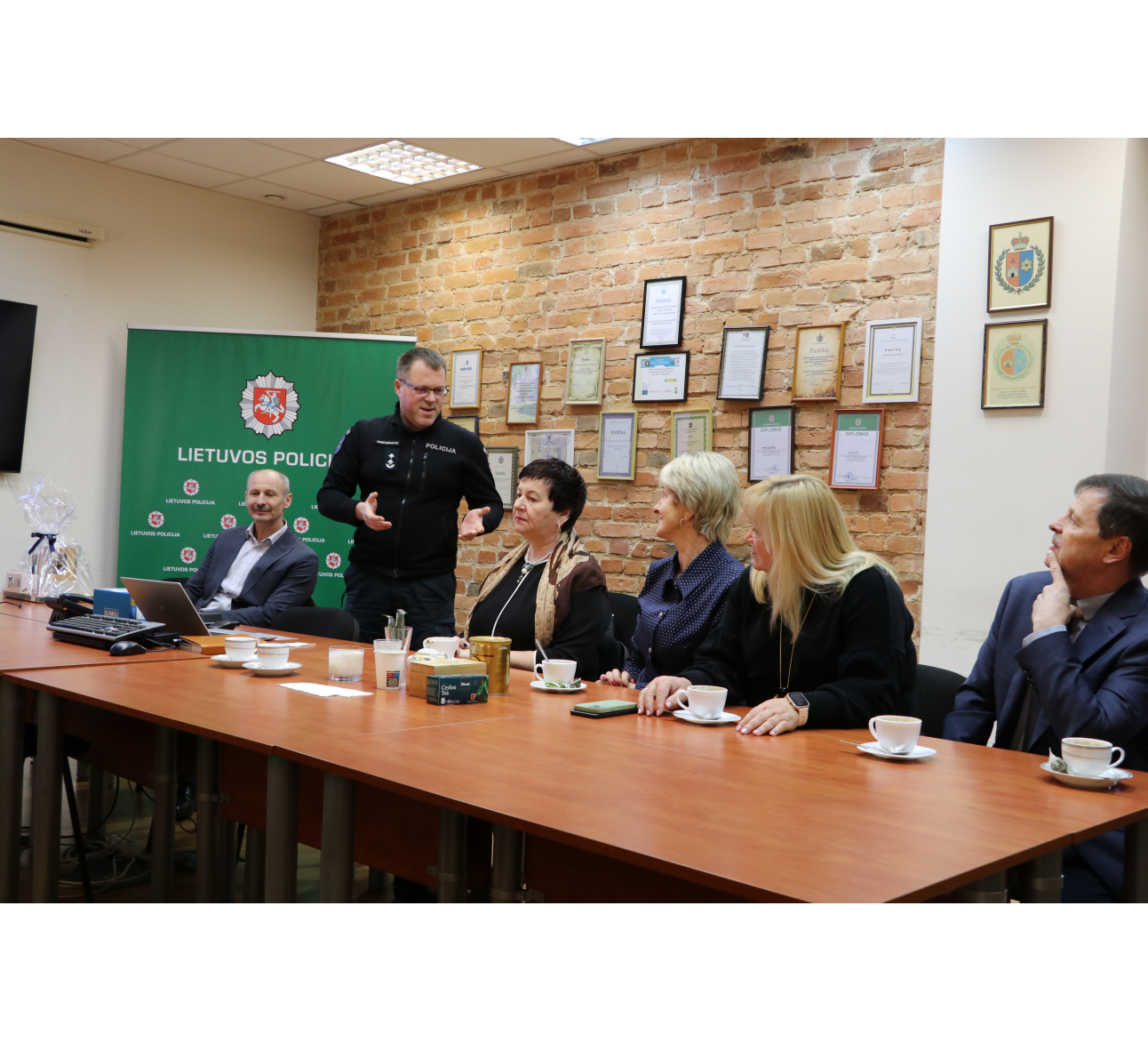 Kasmetinis Kalvarijos policijos komisariato ataskaitinis susirinkimas