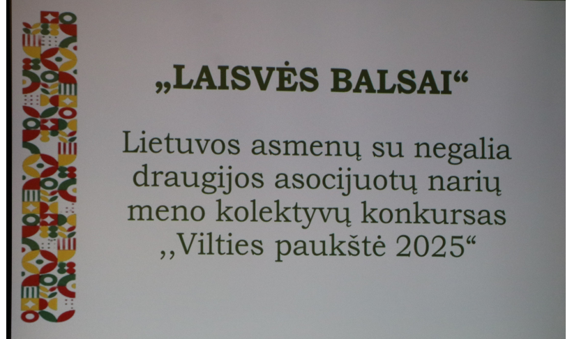 Kalvarijoje vyko konkursas „Vilties paukštė 2025“