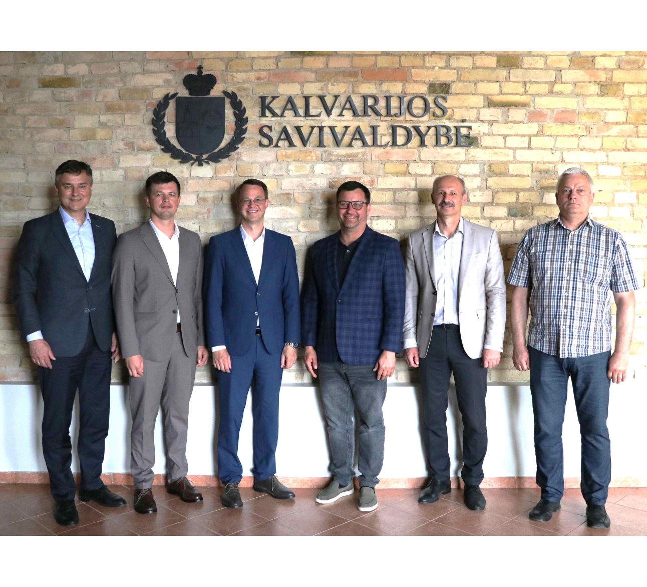 Kalvarijos savivaldybės ir AB „Via Lietuva“ vadovų susitikimas