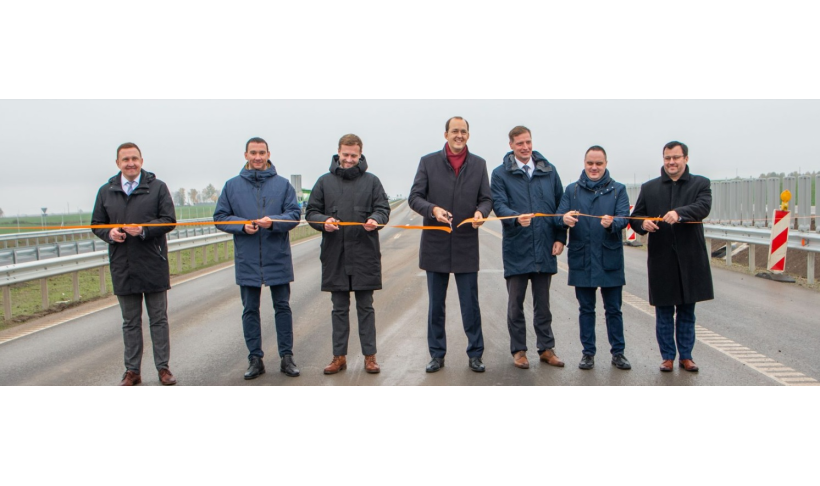  Baigta pirmojo „Via Baltica“ ruožo rekonstrukcija
