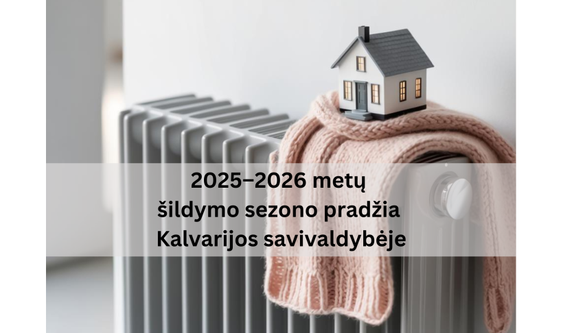 Prasideda šildymo sezonas