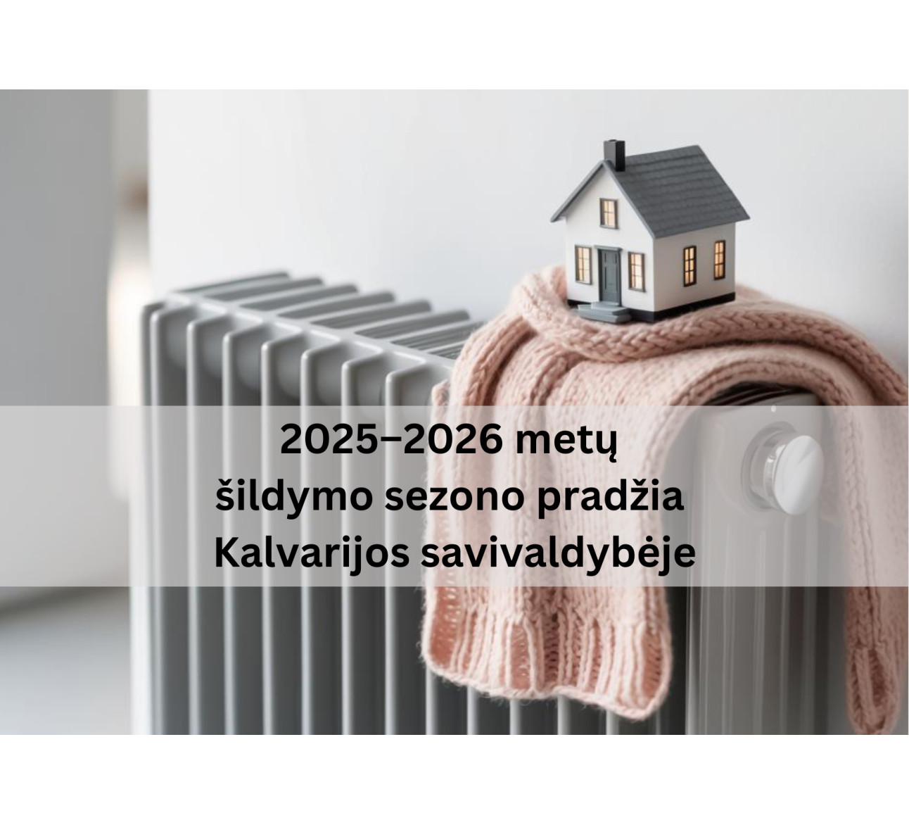 Prasideda šildymo sezonas