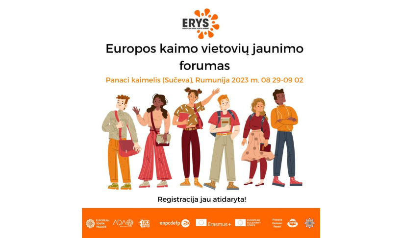 Europos kaimo vietovių jaunimo forumas (Rumunija)-nemokamai