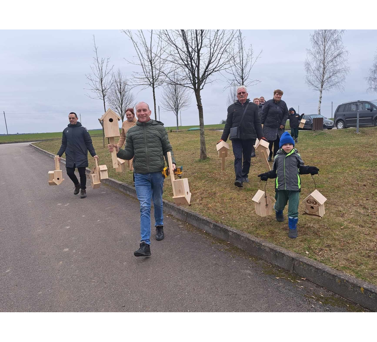 Karališkasis parkas pasipildė inkilais