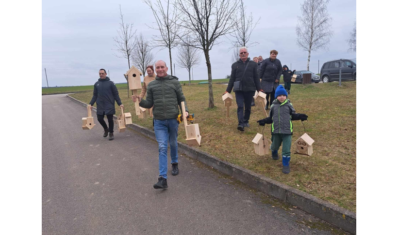 Karališkasis parkas pasipildė inkilais 
