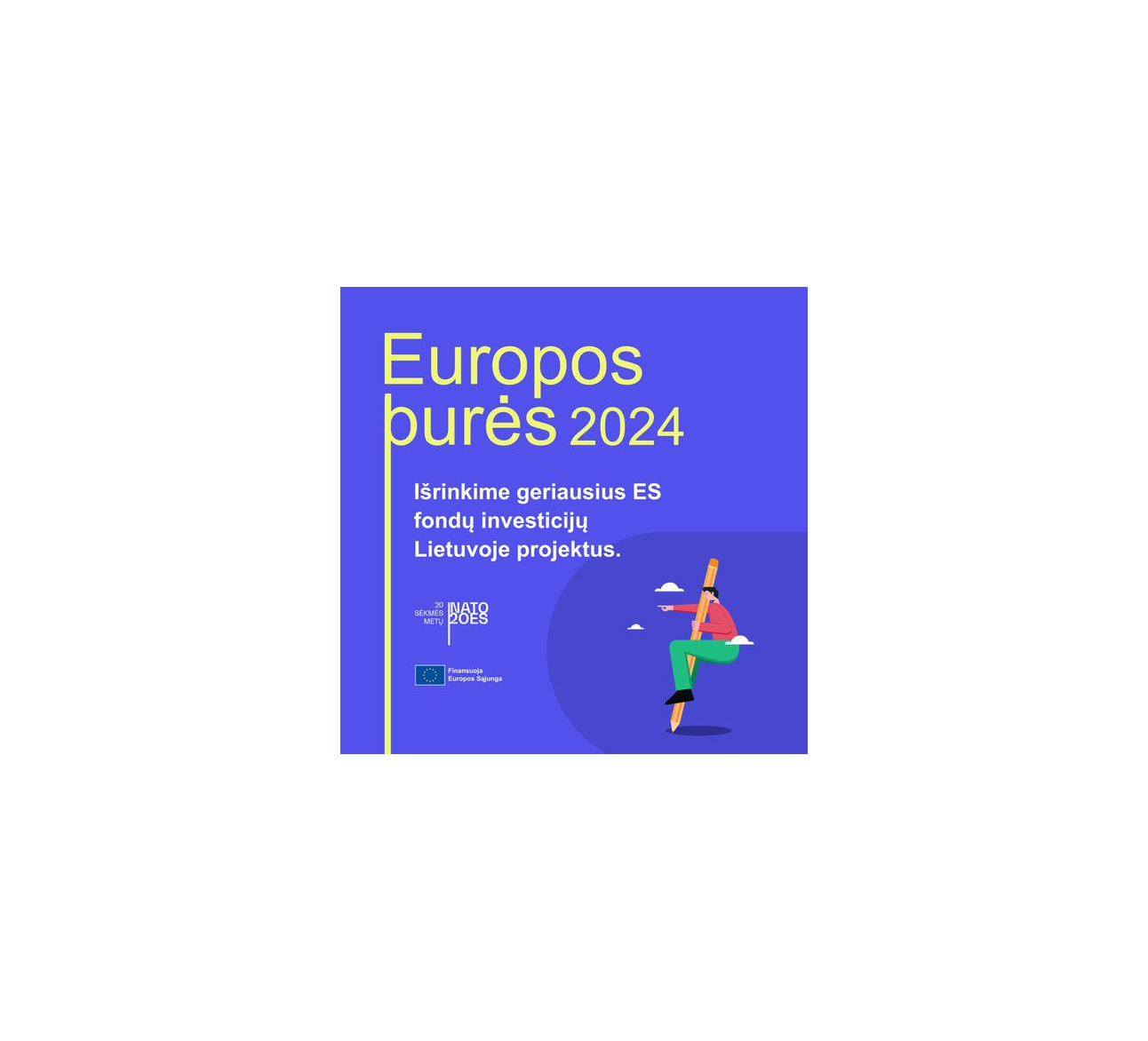 Palaikykime Kalvariją konkurse „Europos burės 2024“