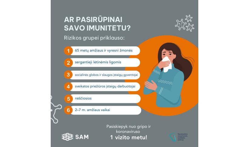 Ar pasirūpinai savo imunitetu?