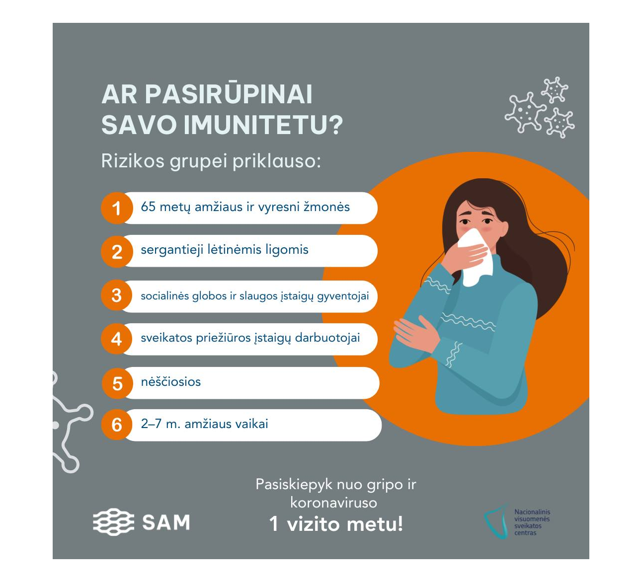 Ar pasirūpinai savo imunitetu?