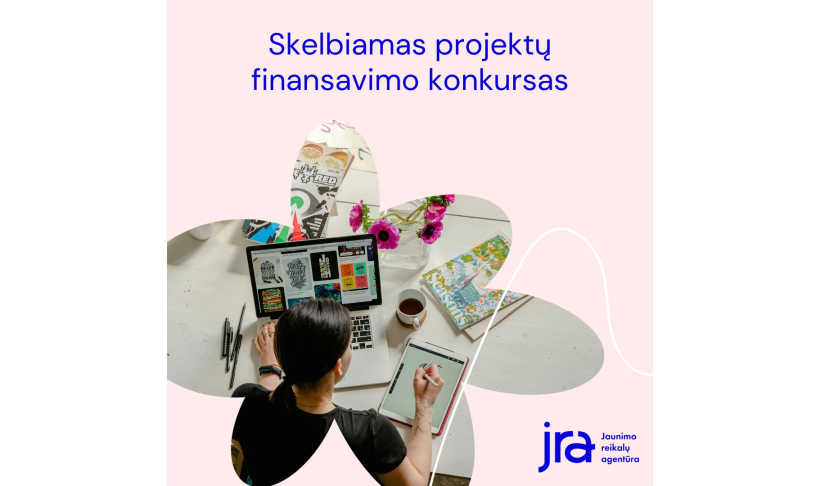 Skelbiamas Jaunimo praktinių įgūdžių ugdymo projektų finansavimo 2025-2026 metais konkursas