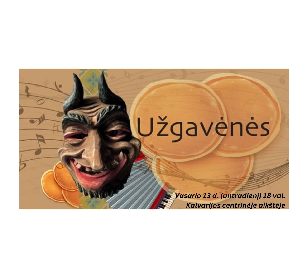 Užgavėnės Kalvarijoje