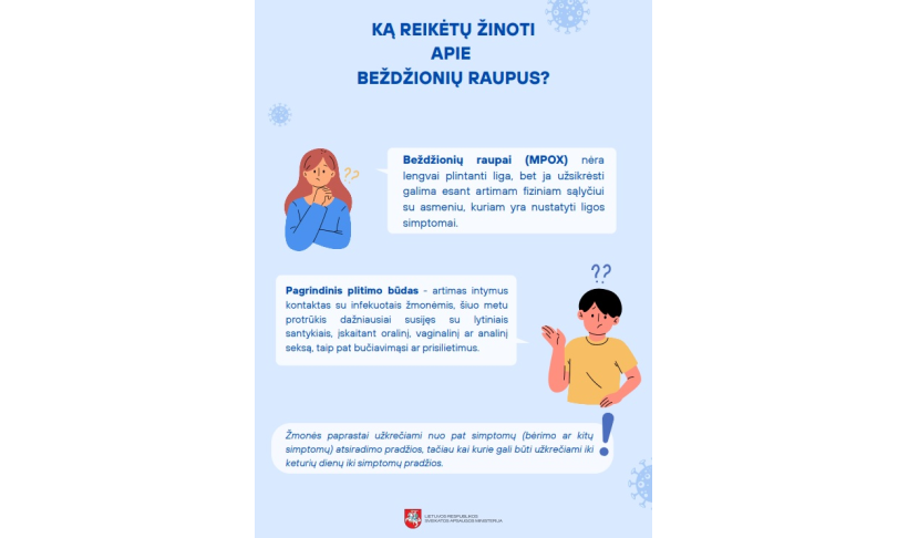 Ką reikėtų žinoti apie bedžionių raupus?