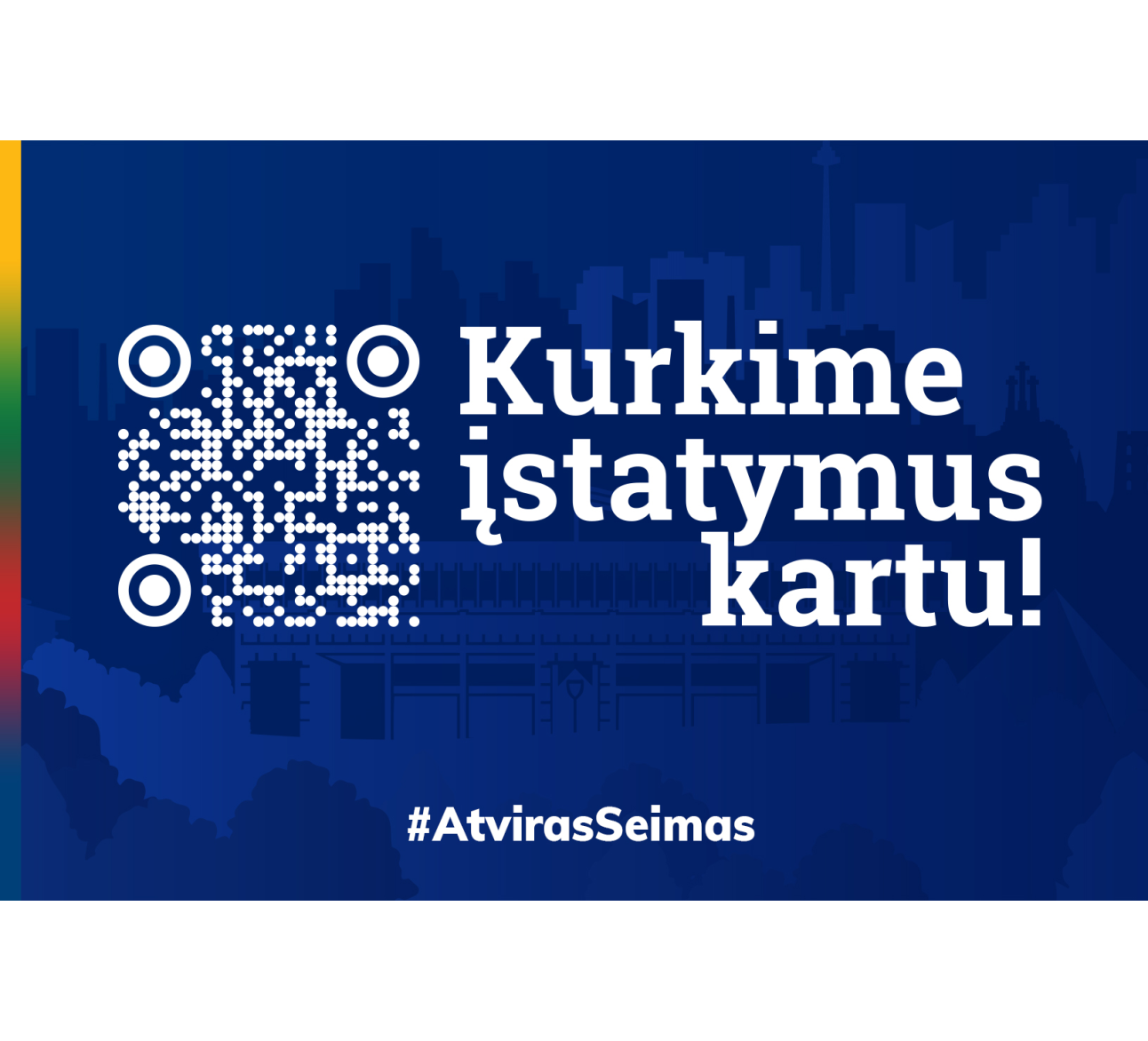 Kvietimas prisijungti prie platformos „Atviras Seimas“