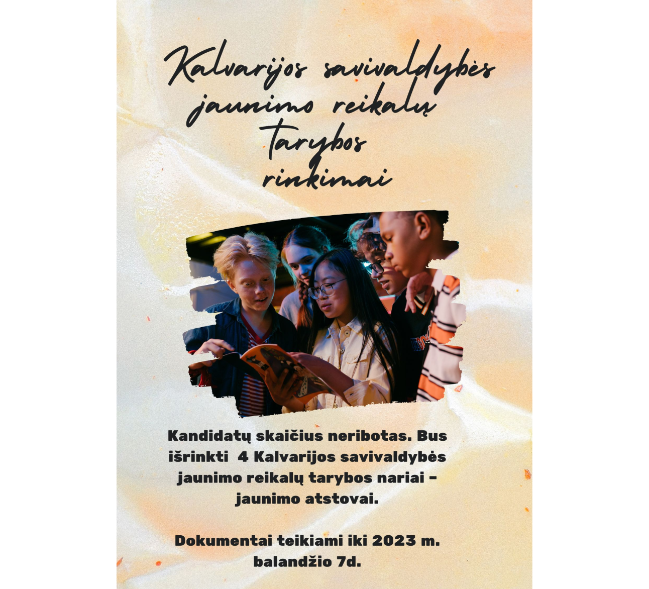 Rinkimai į Kalvarijos savivaldybės jaunimo reikalų tarybą