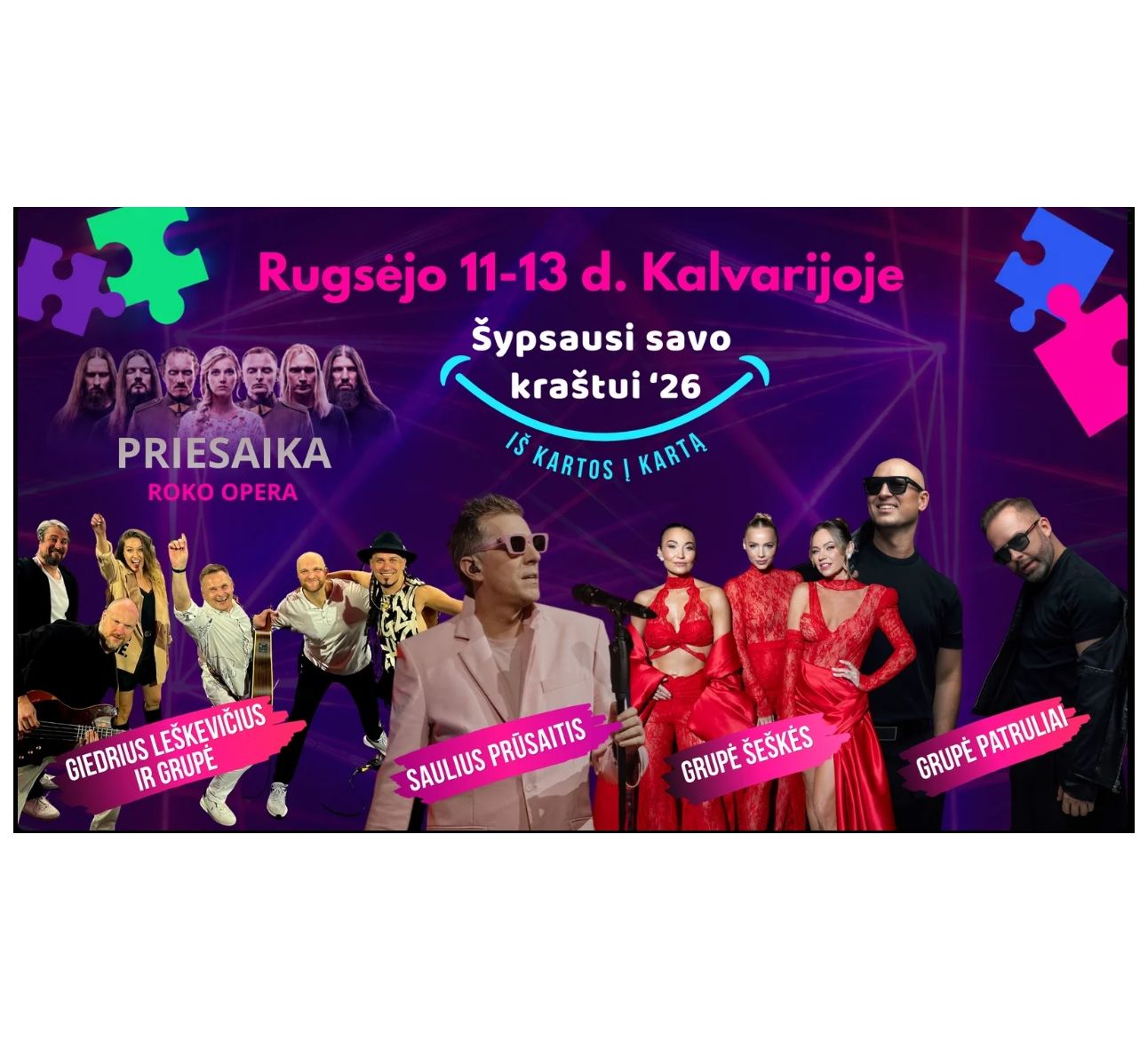 Kalvarijos krašto šventė „Šypsausi savo kraštui' 26“
