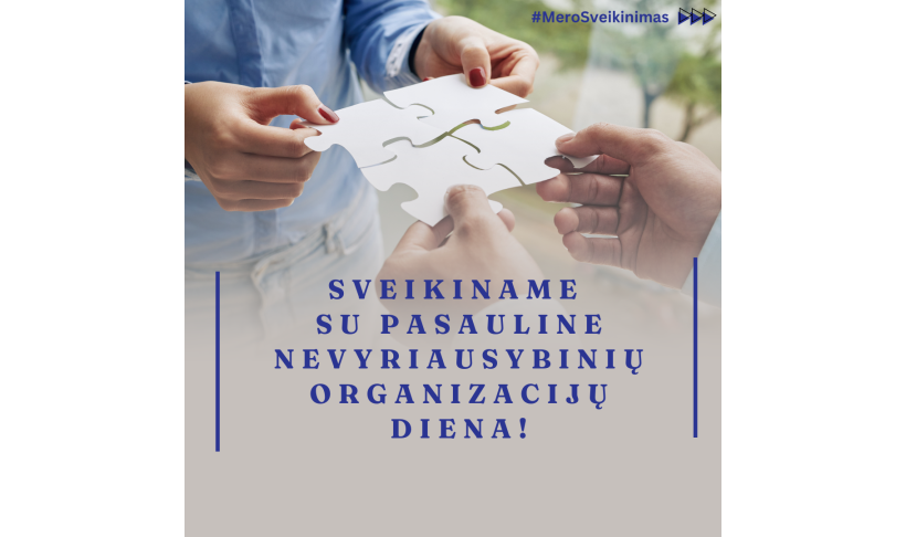 Vasario 27-oji – Pasaulinė nevyriausybinių organizacijų diena