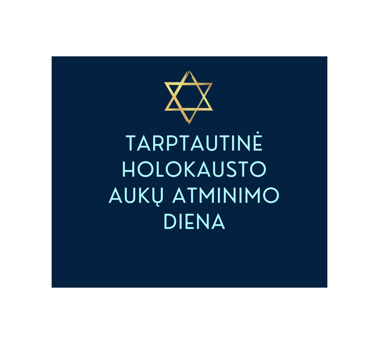 Tarptautinė Holokausto aukų atminimo diena