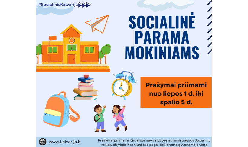 Socialinė parama mokiniams