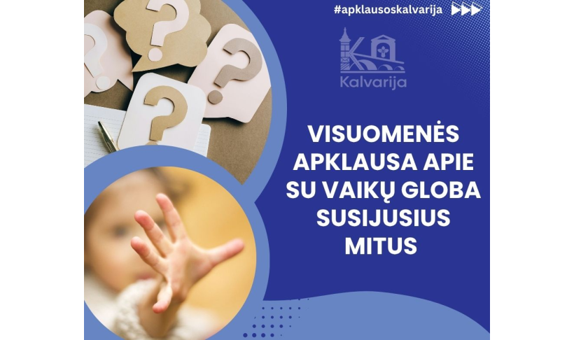 Visuomenės apklausa apie su vaikų globa susijusius mitus 2026