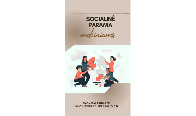 Socialinė parama mokiniams