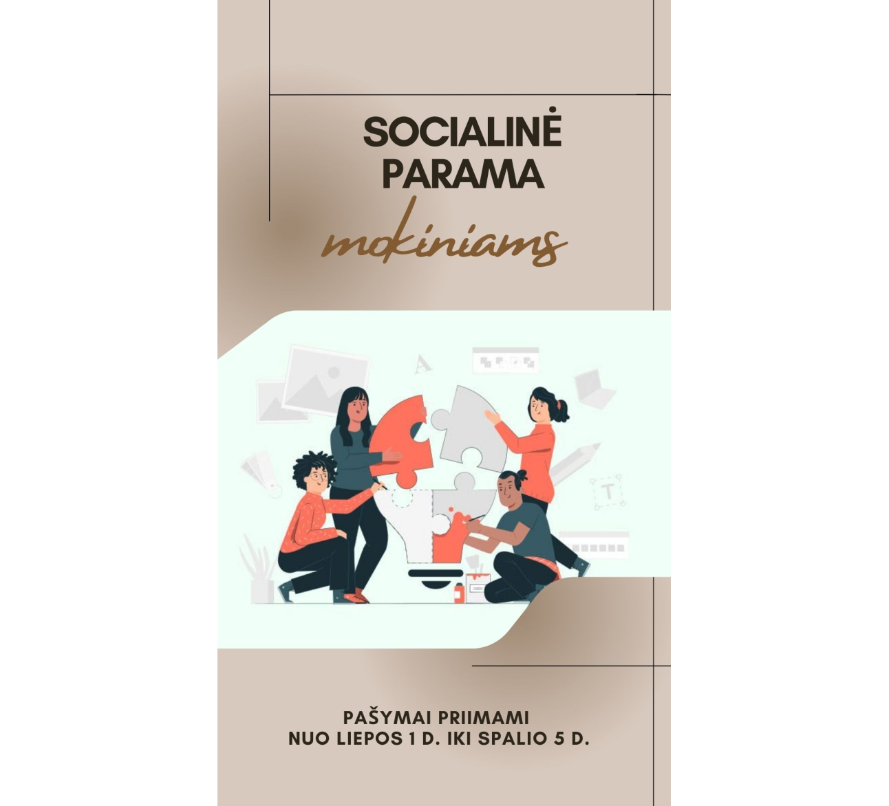 Socialinė parama mokiniams