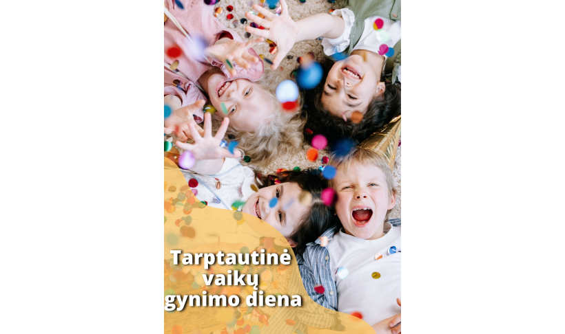 Birželio 1-oji – Tarptautinė vaikų gynimo diena