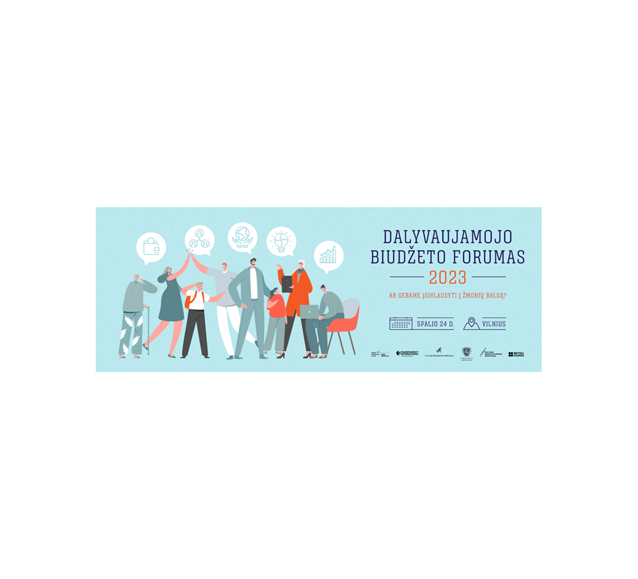 Kvietimas į Dalyvaujamojo biudžeto forumą