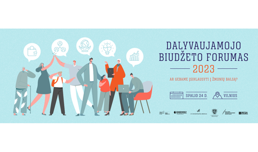 Kvietimas į Dalyvaujamojo biudžeto forumą
