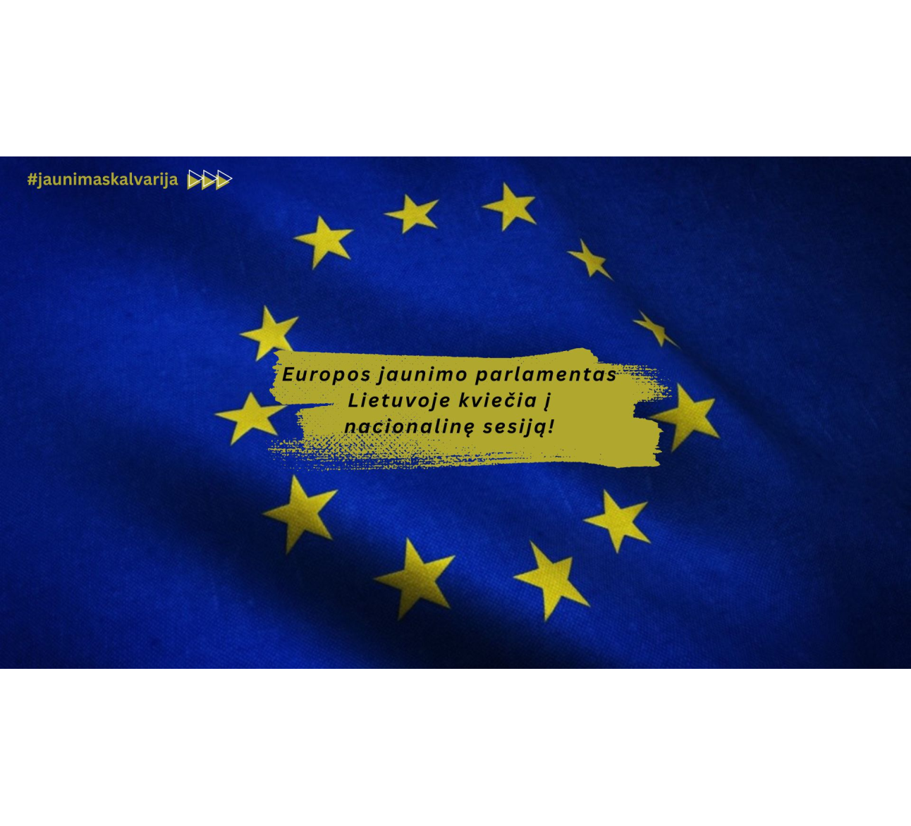 Europos jaunimo parlamentas Lietuvoje kviečia į nacionalinę sesiją!