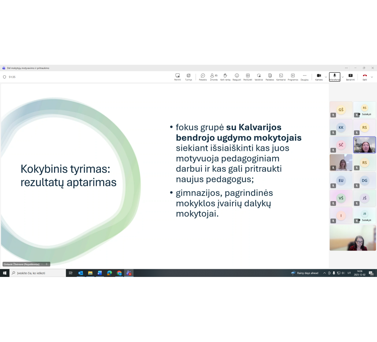 Kalvarijoje pristatytas MRU tyrimas 