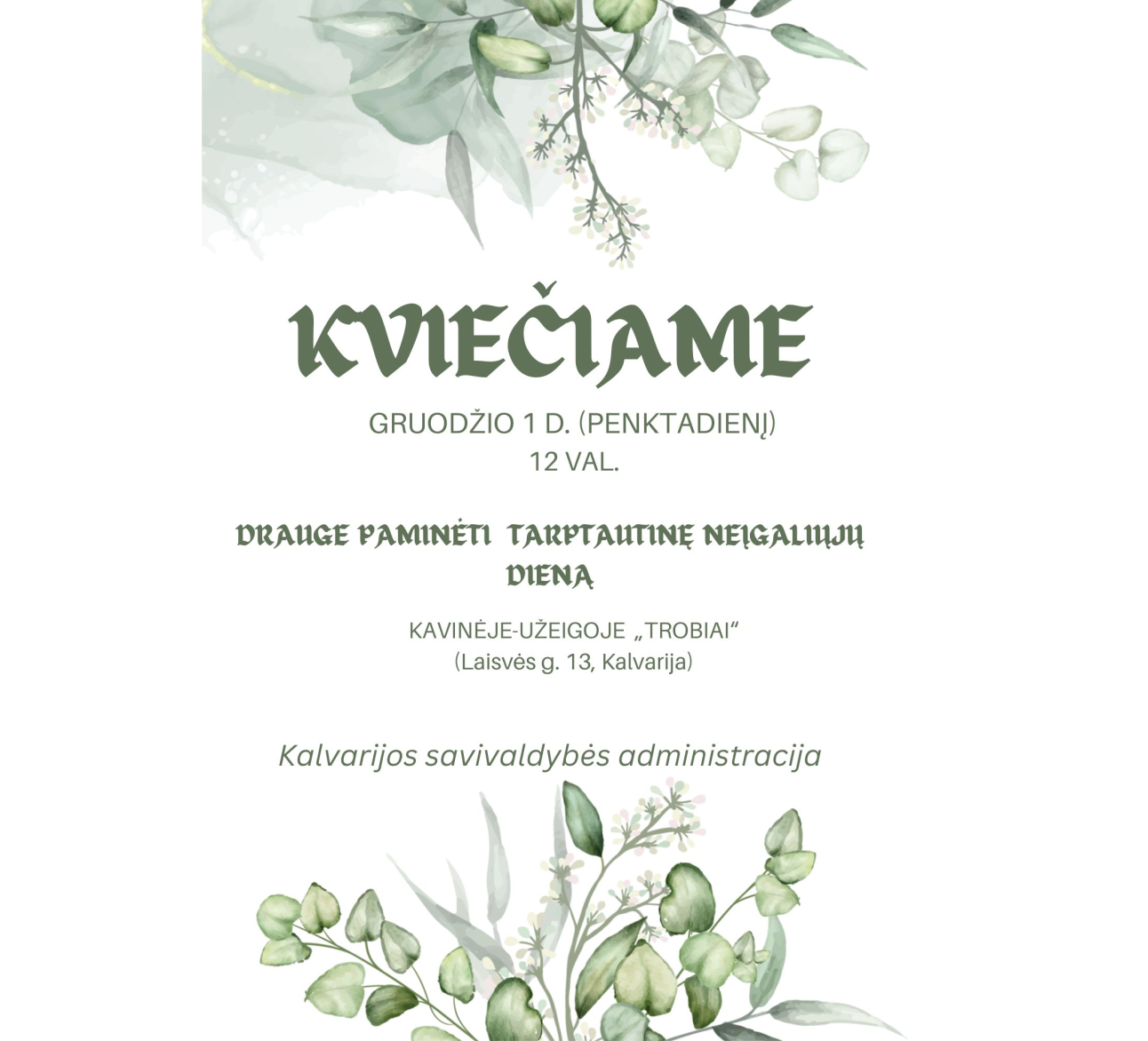 Tarptautinė neįgaliųjų diena