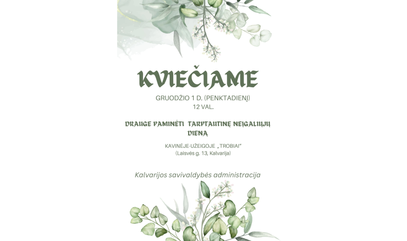 Tarptautinė neįgaliųjų diena