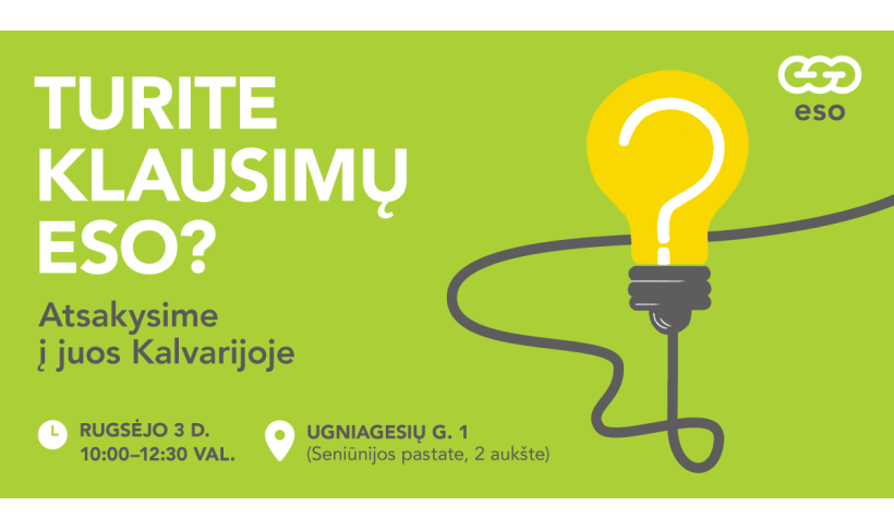 ESO klientų aptarnavimo komandos vizitas Kalvarijoje