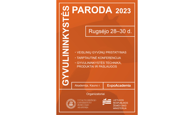  „Gyvulininkystės paroda 2023“