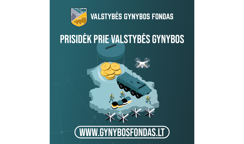 Spalio 1-ąją pradėjo veikti Gynybos fondas 