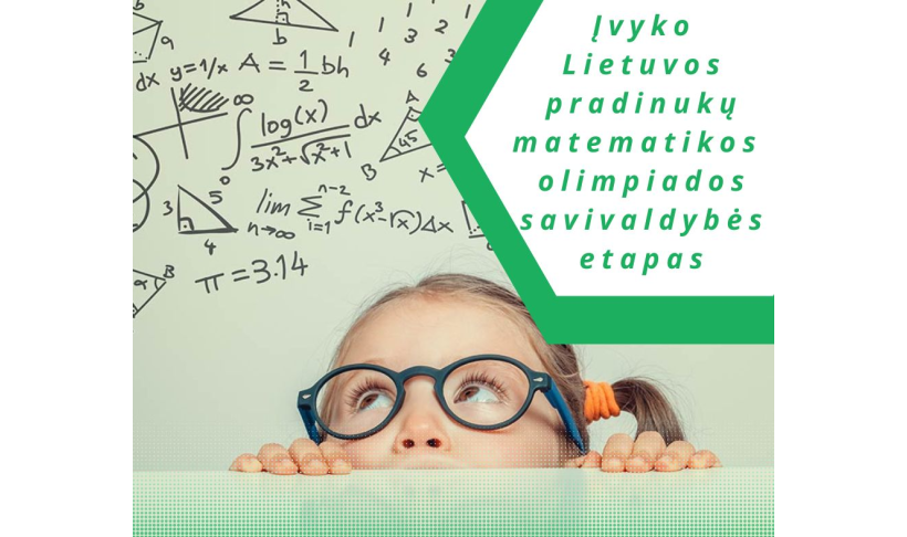 Įvyko Lietuvos pradinukų matematikos olimpiados savivaldybės etapas