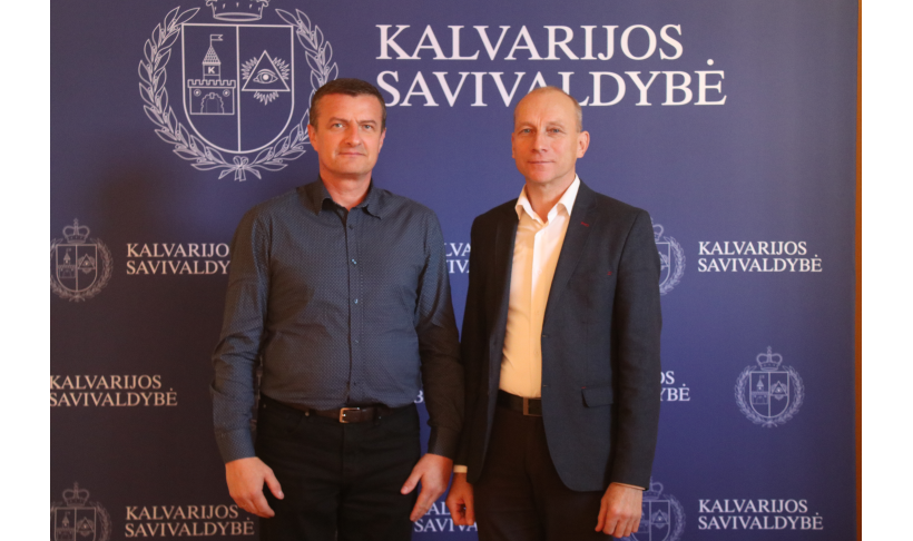 Pradėjo dirbti naujasis UAB „Kalvarijos komunalininkas“ direktorius 