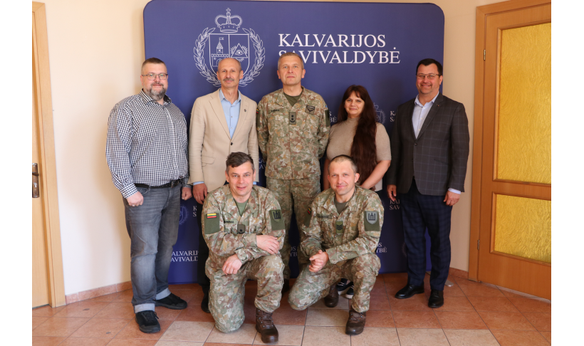 Susitikimas su Alytaus regioninės karo komendantūros atstovais