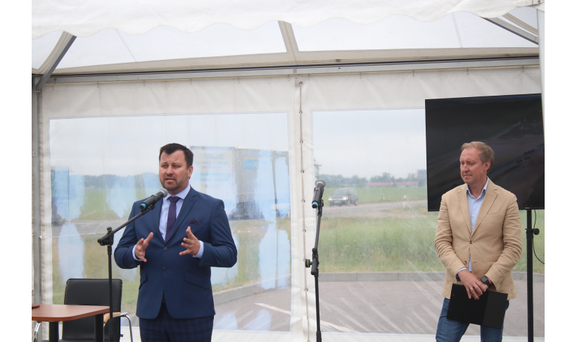 Oficialus „Via Baltica“ kelio A5 Kaunas–Marijampolė–Suvalkai I ruožo (nuo 56,83 iki 72,50 km) darbų pradžios renginys