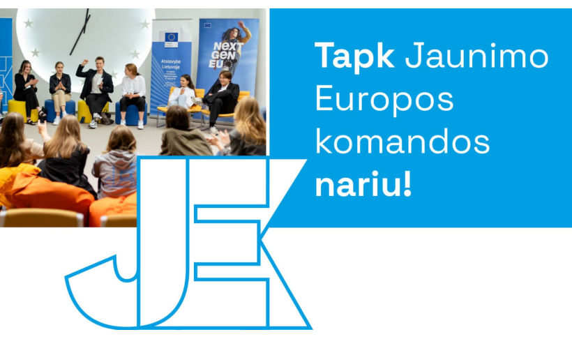 Prasideda Jaunimo Europos komandos narių atranka