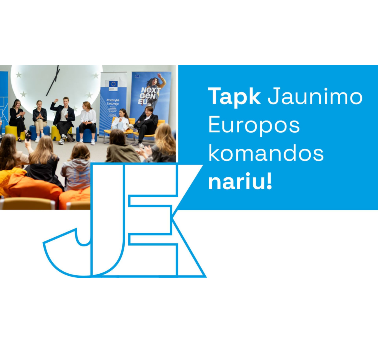Prasideda Jaunimo Europos komandos narių atranka
