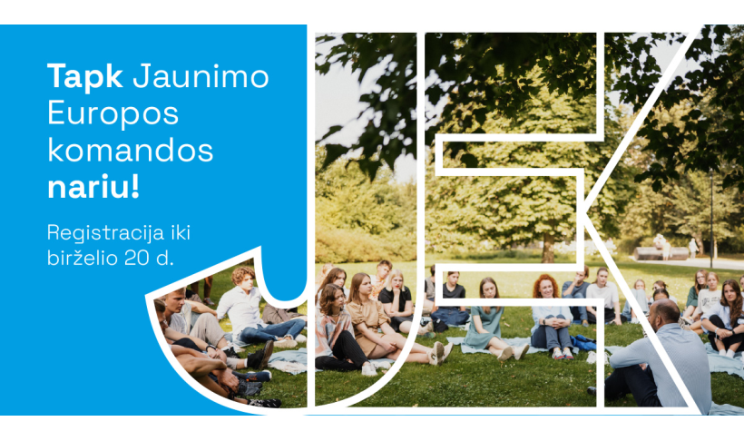 Jaunimo Europos komandos narių atranka 2023