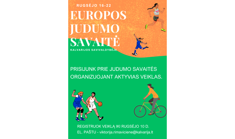 Kviečiame prisijungti prie Europos judumo savaitės!