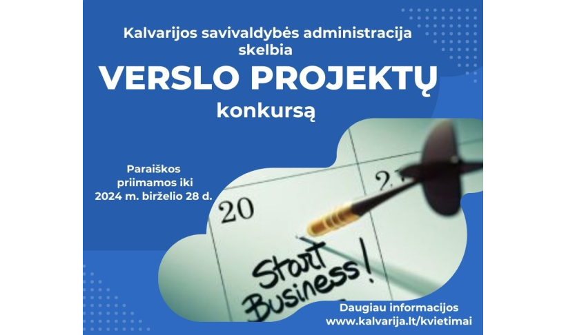 Kviečiame dalyvauti verslo projektų konkurse