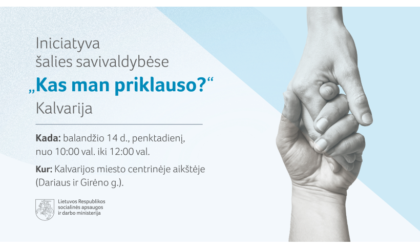 Iniciatyva Kalvarijos savivaldybėje "Kas man priklauso"