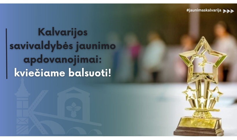 Jaunimo apdovanojimai: kviečiame balsuoti!