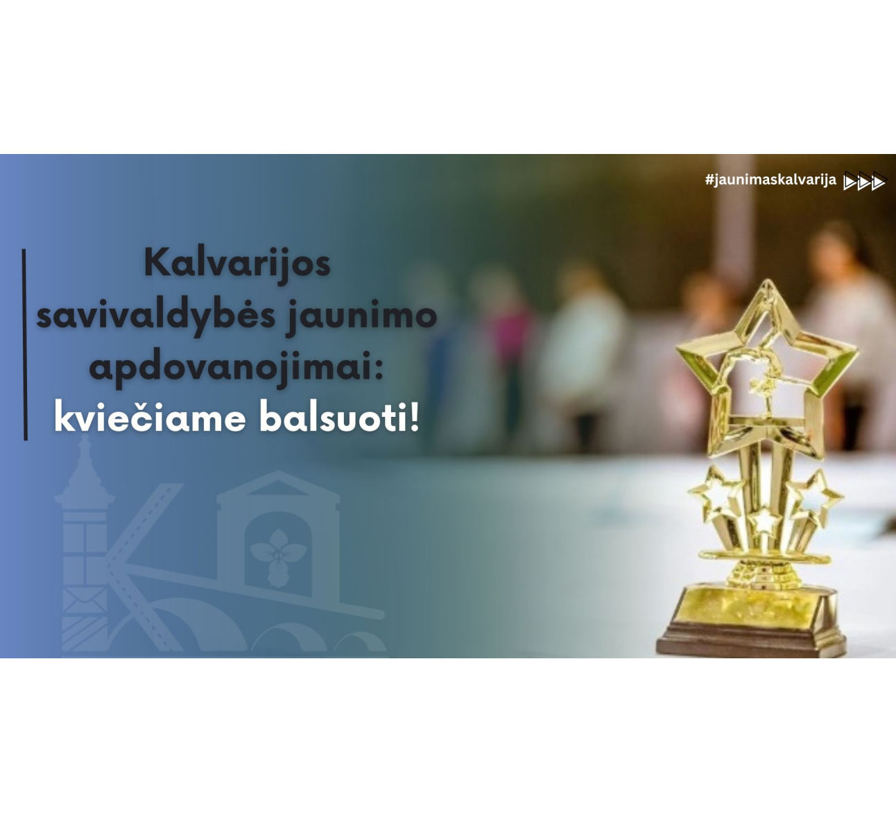 Jaunimo apdovanojimai: kviečiame balsuoti!
