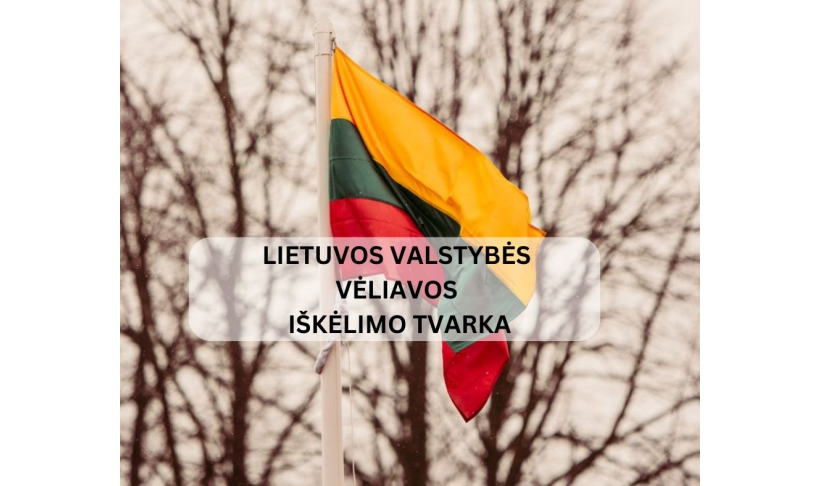 Nepamirškime iškelti Lietuvos trispalvę