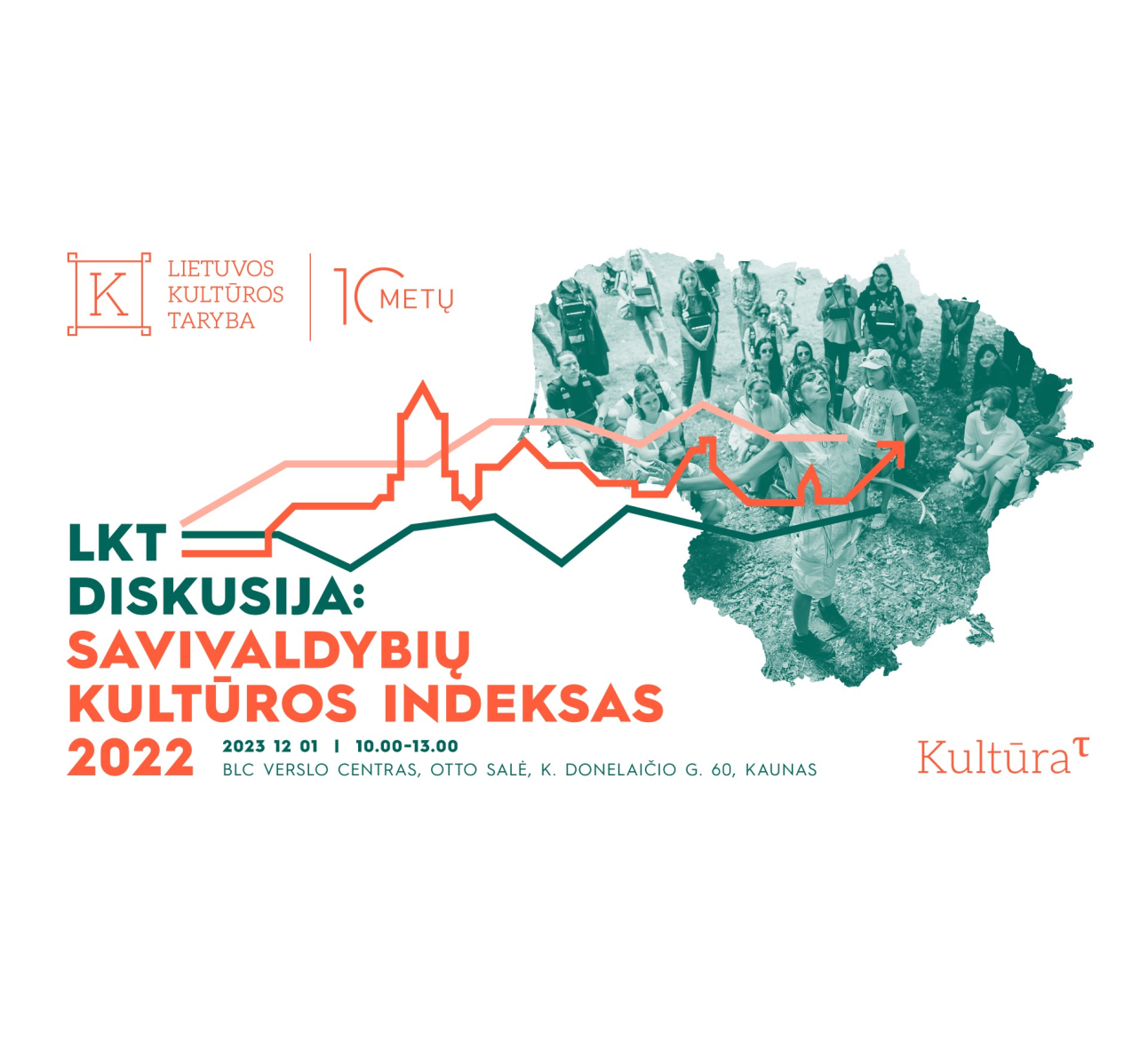 Dalyvaukite LKT diskusijoje: Savivaldybių kultūros indeksas 2022 m.