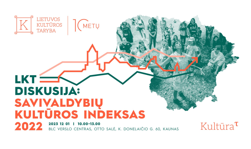 Dalyvaukite LKT diskusijoje: Savivaldybių kultūros indeksas 2022 m.