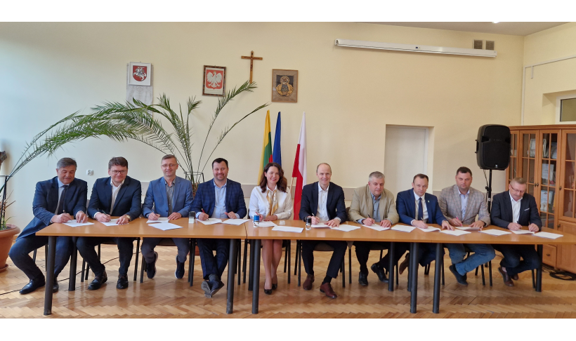 Lenkijos ir Lietuvos tarpvalstybinės funkcinės zonos steigiamasis susitikimas Punske